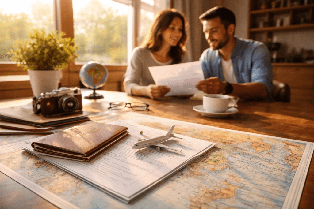 Travel documents review for international visa planning